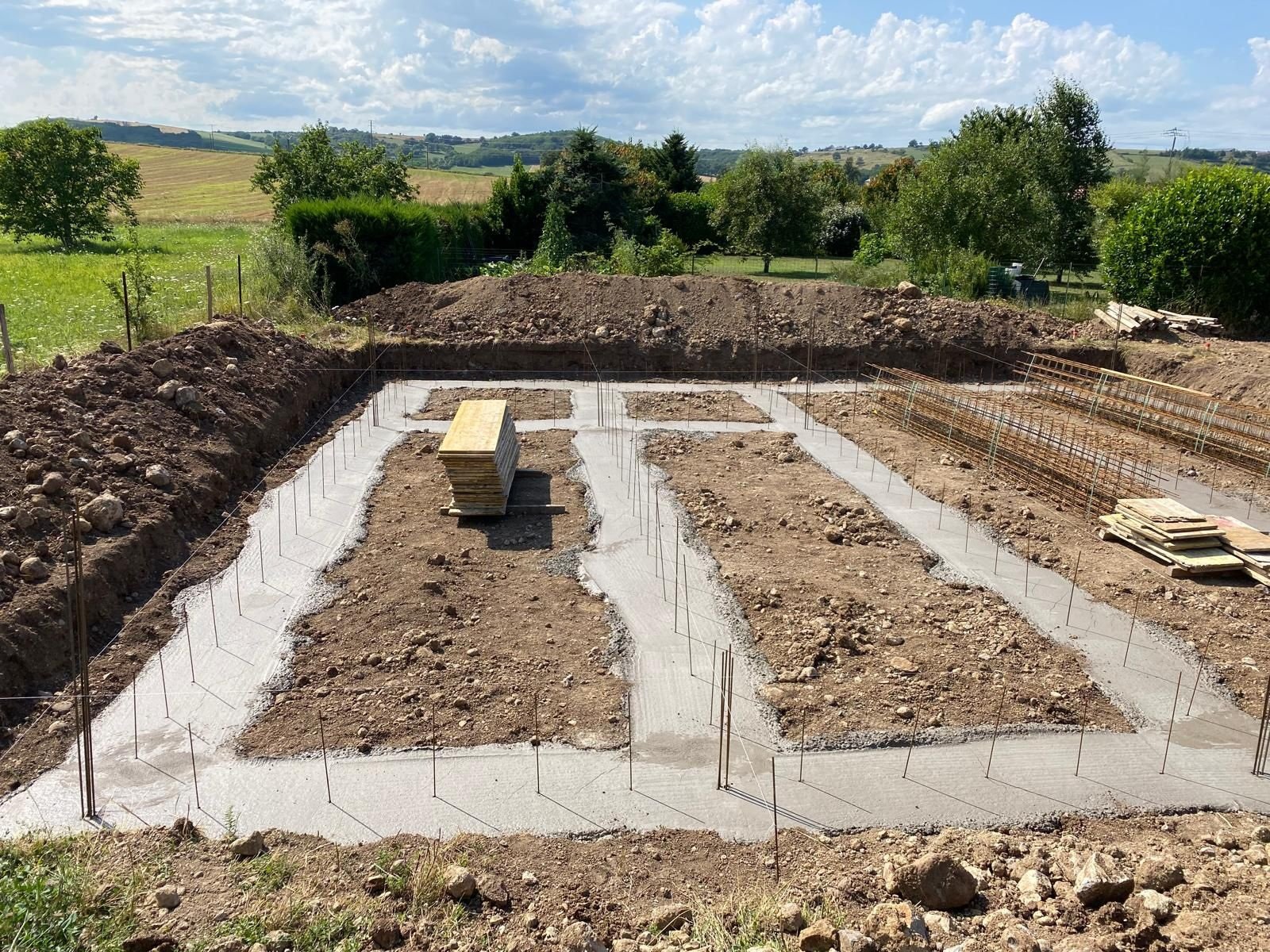 Base et fondations - travaux de construction autour de Clermont-Ferrand et Vichy