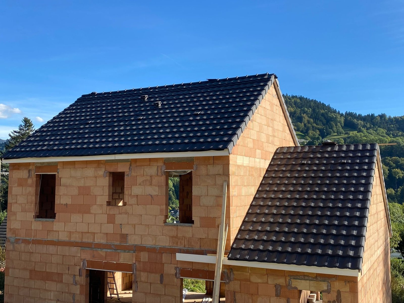 Projet construction maison - gros œuvre maçonnerie autour de Saint-Étienne